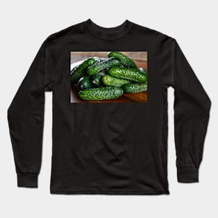 Freshly picked pickles from the garden Long Sleeve T-Shirt